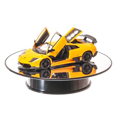 Platforma rotativa 25.4 cm pentru expunere machete, oglinda, scara 1:24 -1:18, Triple 9