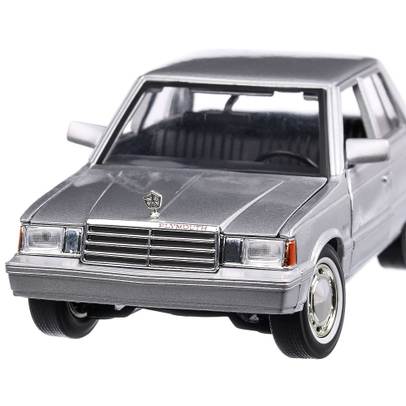Plymouth Reliant 1983, macheta auto scara 1:24, argintiu, Motor Max