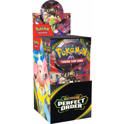 Pokemon TCG Mega Evolution Perfect Order Booster Display Box 18 Booster Pack-uri