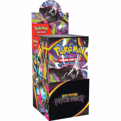 Pokemon TCG Mega Evolution Pitch Black Booster Display Box cu 18 Booster Pack-uri originale