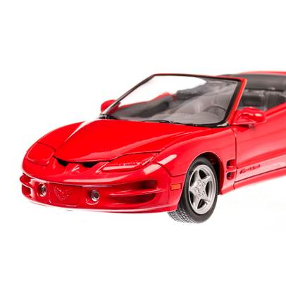 Pontiac Firebird Convertible 2001, macheta auto, scara 1:24, rosu, Welly