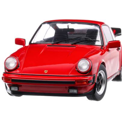 Porsche 911 Carrera 3.2 1984, macheta auto, scara 1:18, rosu, Solido