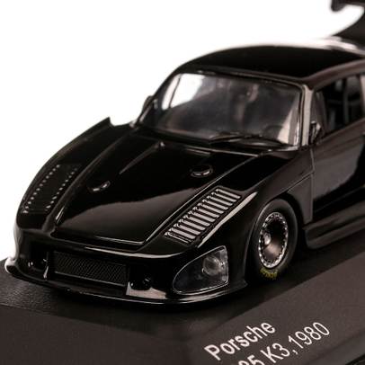 Porsche 935 K3 1980, macheta auto scara 1:43, negru, White Box