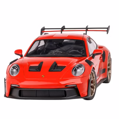 Macheta Porsche GT3 RS 2024 1:18 Rosu - Solido Diecast - vedere din fata