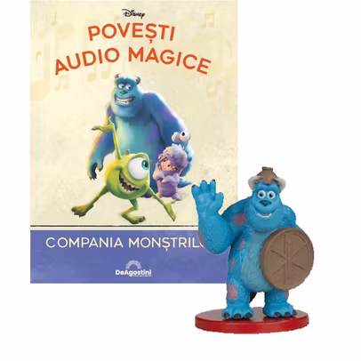 Poveste Audio Disney Nr.17 Compania Monstrilor Povesti Audio Magice DeAgostini