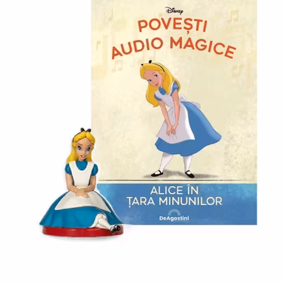 Poveste Audio Disney Nr.21 Alice in Tara Minunilor Povesti Audio Magice DeAgostini