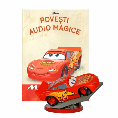 Poveste Audio Disney Nr.26 Masini Cars Fulger McQueen Povesti Audio Magice DeAgostini