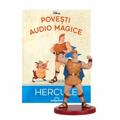 Poveste Audio Disney Nr.28 Hercule figurina Hercule Povesti Audio Magice DeAgostini