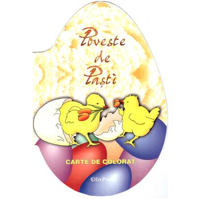 Poveste de Pasti - Carte de colorat