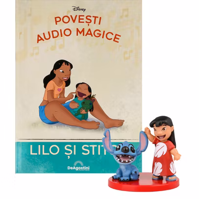 Poveste Audio Disney Nr.12 Lilo si Stitch Povesti Audio Magice DeAgostini