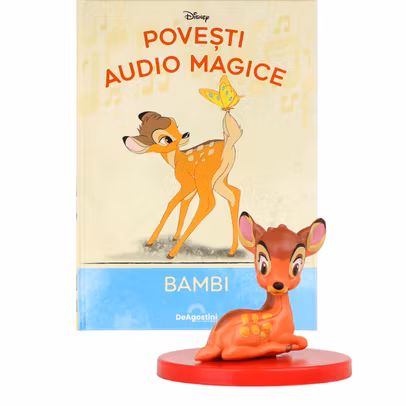 Poveste Audio Disney Nr.19 Bambi Povesti Audio Magice DeAgostini