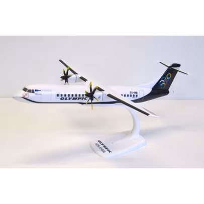 Macheta Avion ATR 72-600 Olympic Air SX-OBI 1:100 - Avion de Pasageri Regional de Colectie PPC Models