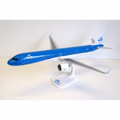 Macheta Avion Airbus A321neo KLM PH-AXA 1:100 - Avion de Pasageri de Colectie PPC Models