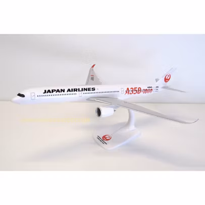 Macheta Avion Airbus A350-1000 Japan Airlines JAL JA01WJ 1:200 - Avion de Pasageri de Colectie PPC Models