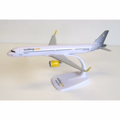 Macheta Avion Airbus A321neo Vueling EC-NYE 1:200 - Avion de Pasageri de Colectie PPC Models