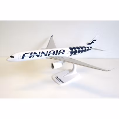 Macheta Avion Airbus A350-900 Finnair Marimekko Kivet OH-LWL 1:200 - Avion de Pasageri de Colectie PPC Models