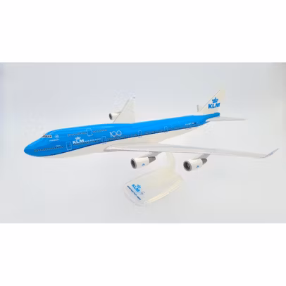 Macheta Avion Boeing 747-400 KLM City of Tokyo 100 Years PH-BFT 1:250