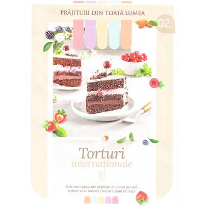 Prajituri din toata lumea nr.2 (Torturi internationale) + Cana gradata de masurare