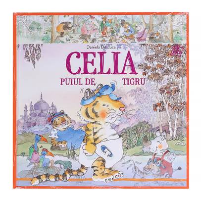 Prieteni din lumea animalelor salbatice Nr.4 - Celia puiul de tigru