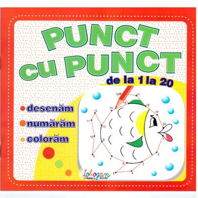 Carte de colorat - Punct cu Punct