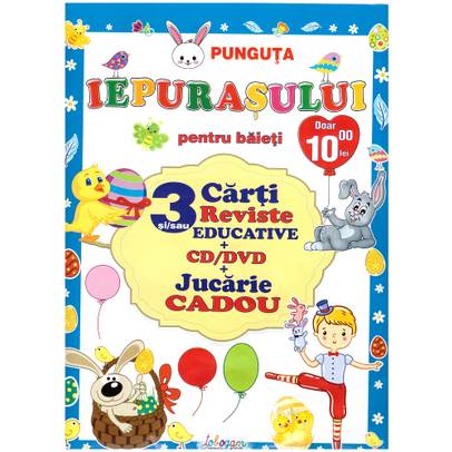 Punguta Iepurasului pentru baieti