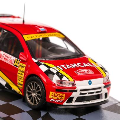 Colectia Raliul Monte Carlo Nr. 54 - Fiat Punto S1600 2004 - macheta54
