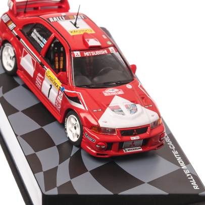 Colectia Raliul Monte Carlo Nr. 31 - Mitsubishi Lancer Evolution VI 1999 Eaglemoss