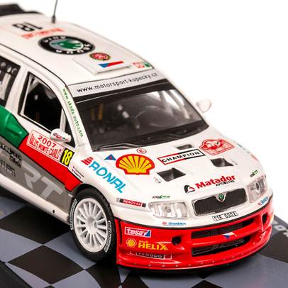 Colectia Raliul Monte Carlo Nr. 51 - Skoda Fabia WRC 2007 - macheta51