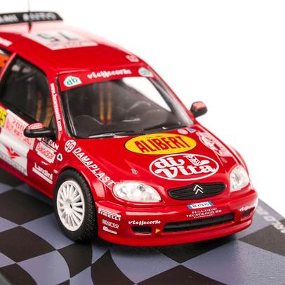 Colectia Raliul Monte Carlo Nr. 53 - Citroen Saxo S1600 2004 - macheta53