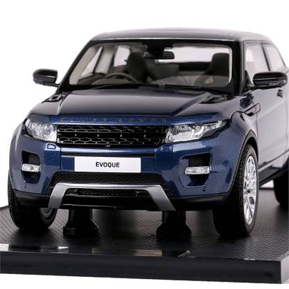 Macheta auto Range Rover Evoque 2011 baltic blue 1:18 Dorlop