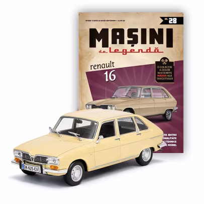 Renault 16 crem macheta auto 1:43 Masini de Legenda Relansare Nr 28 DeAgostini
