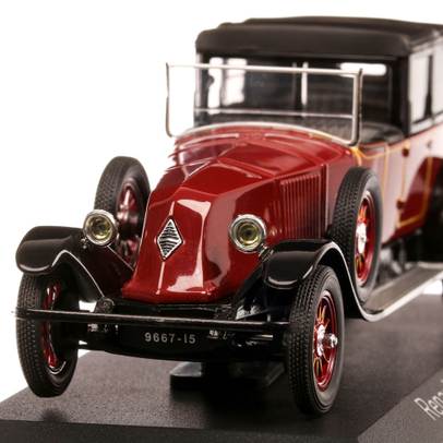 Renault 40 CV MC 1924, macheta  auto, scara 1:43, visiniu cu negru, Norev
