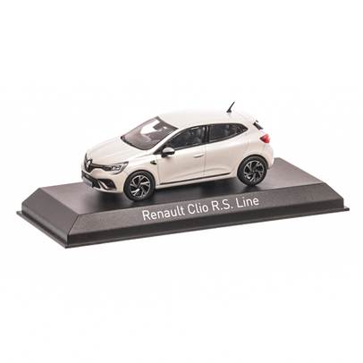 Renault Clio RS Line 2019, macheta auto,  scara 1:43, alb, Norev