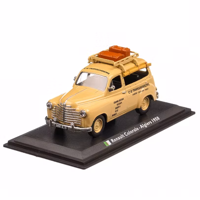 Renault Colorale Algiers Taxi 1950, macheta Taxi scara 1:43, bej, Atlas-2