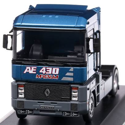 Renault Magnum AE 430 Ti 1992, macheta auto scara 1:43, albastru, IXO