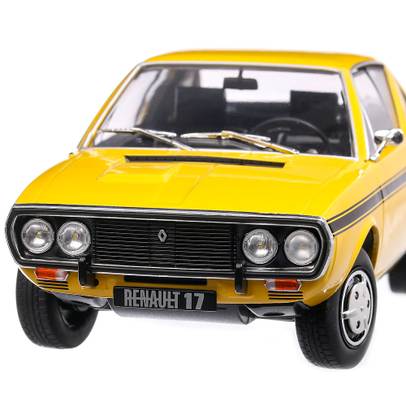 Renault R17 Mk.1 1976, macheta auto, scara 1:18, galben, Solido
