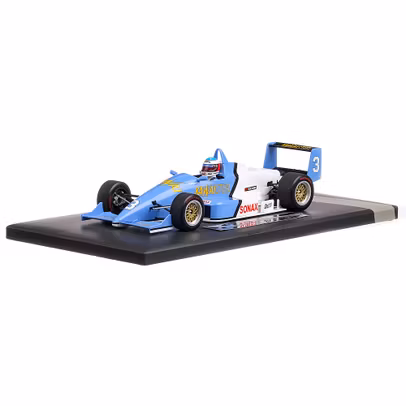 Reynard Spiess F903 #3 Michael Schumacher Winner Macau 1990, macheta auto, scara 1:18, alb cu albastru, Minichamps-2