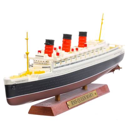 RMS Queen Mary 1934, gri, macheta transatlantic -nava pasageri la scara 1:1250