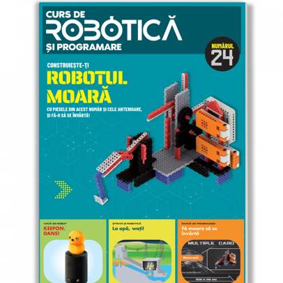 Curs de Robotica si Programare Nr.24 - Robotul Moara