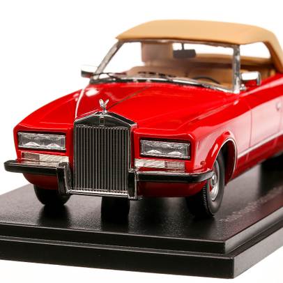 Rolls Royce Phantom VI Frua Drophead Coupe 1971, macheta auto, scara 1:43, rosu, Neo