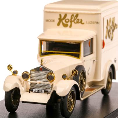 Rolls Royce Twenty Park Ward Delivery Van 1928, macheta auto, scara 1:43, alb, Neo