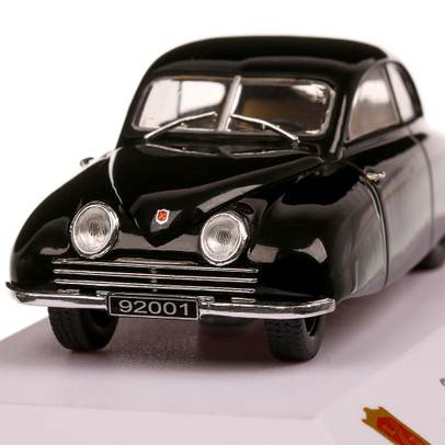 Saab 92001 (URSAAB) 1947, macheta auto scara 1:43, negru, Atlas