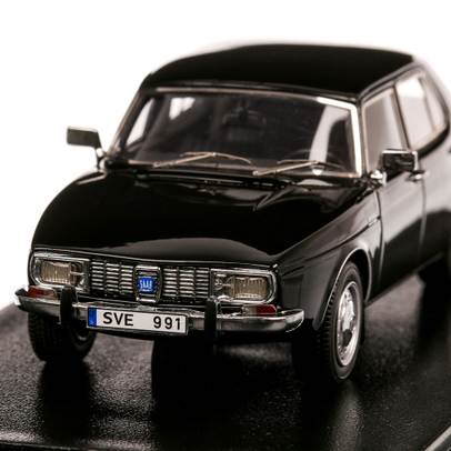 Saab 99 4 usi 1971, macheta auto, scara 1:43, negru, Neo