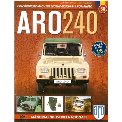 Macheta ARO 240 kit construibil Eaglemoss nr. 38- coperta