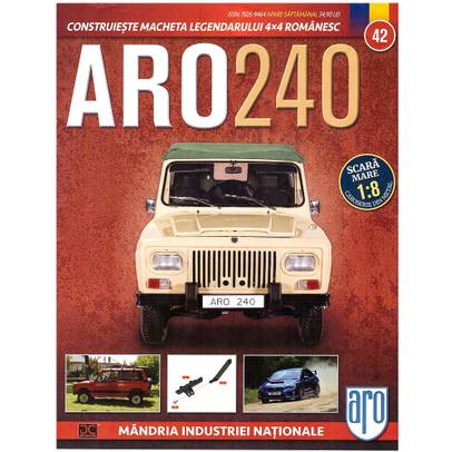 Macheta ARO 240 kit construibil Eaglemoss nr. 42- coperta