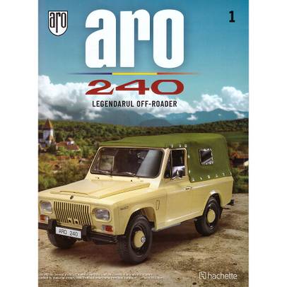 Macheta ARO 240 kit construibil 1:8 Hachette ed.2025 nr. 1