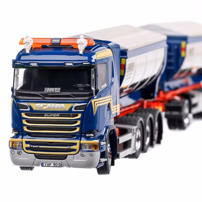 Scania R-Streamline 2009, 3+2 axe, 1:50, Tekno