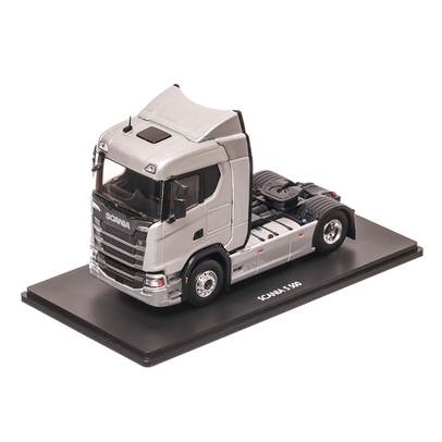 Scania S 500 2017, macheta cap tractor scara 1:43, gri metalizat, Eligor