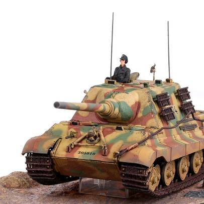 Sd.Kfz.186 Jagdtiger Germania 1945, macheta vehicul militar, scara 1:32, camuflaj, Forces of Valor