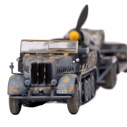 Sd.Kfz.9 cu remorca AH116 si Focke Wulf Fw190 - 1942